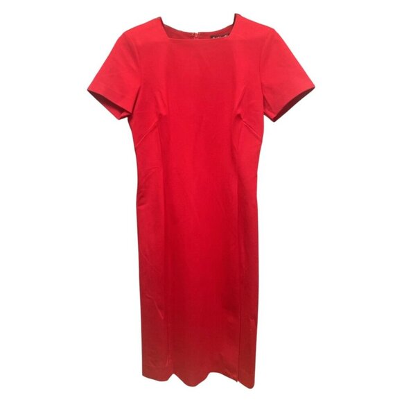 New! Brooks Brothers Red short sleeve sheath Dress Size 2 - 41149 - Picture 2 of 13